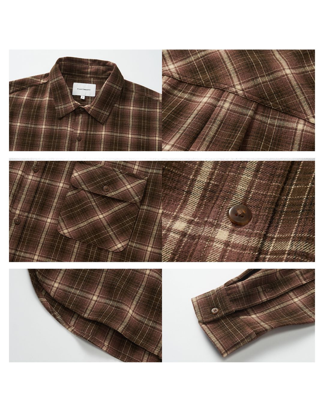 Retro Check Long Sleeve Shirt　LS076