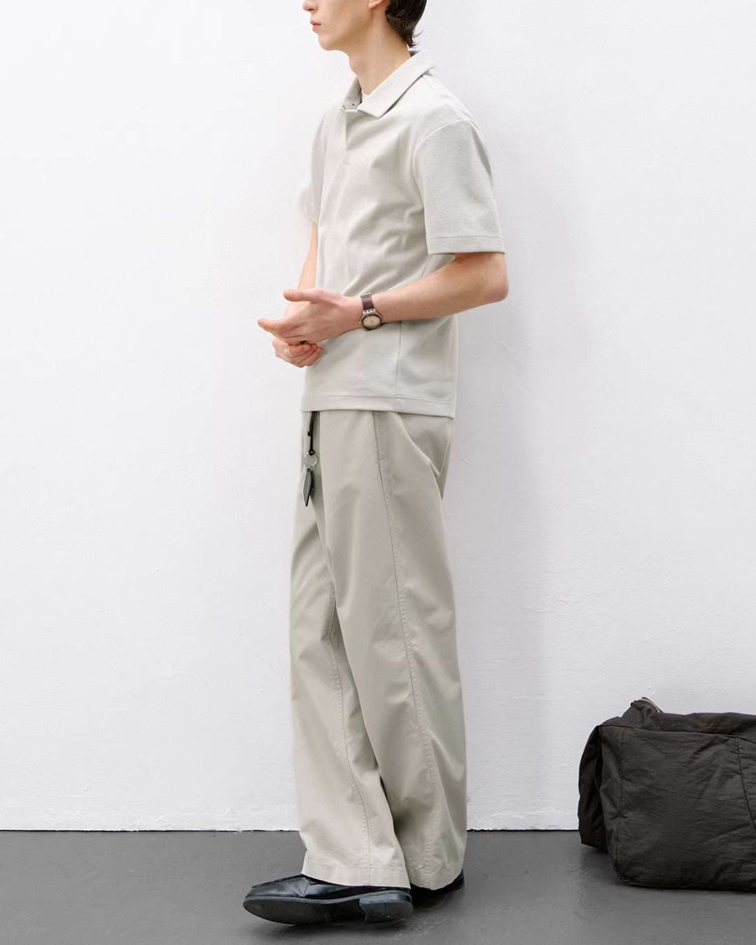 Seagull Collar Polo Shirt　SS077