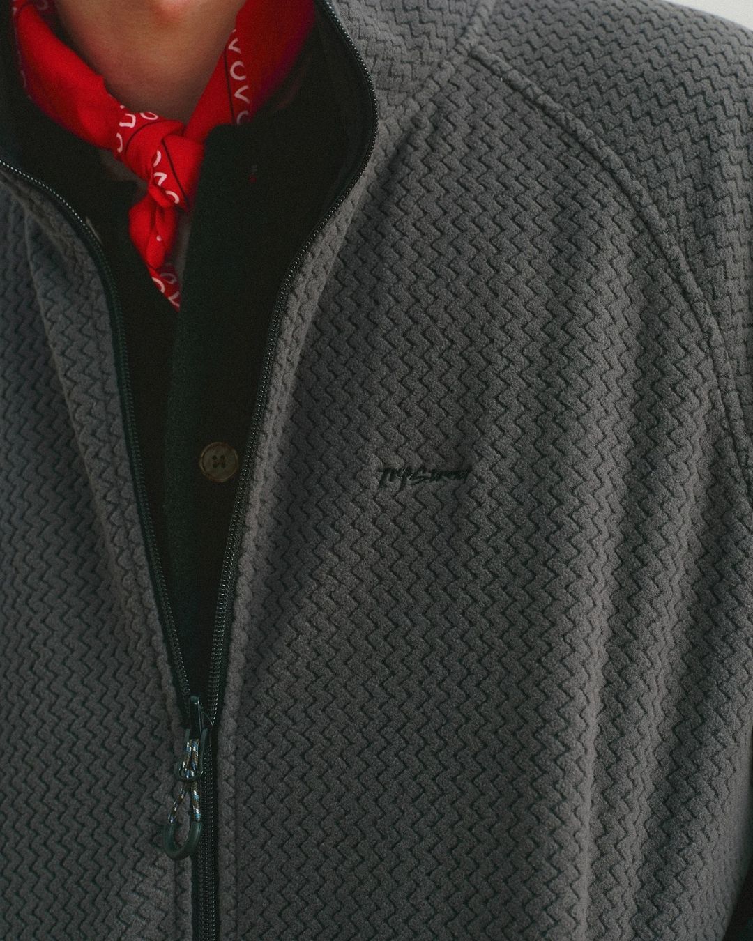 Reversible Stand Collar Jacket　JK257