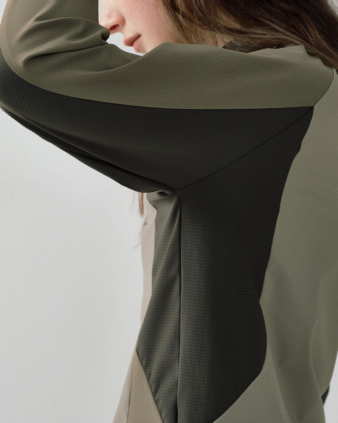 【10日以内お届け】Quick-drying Half-zip T-shirt　LT079