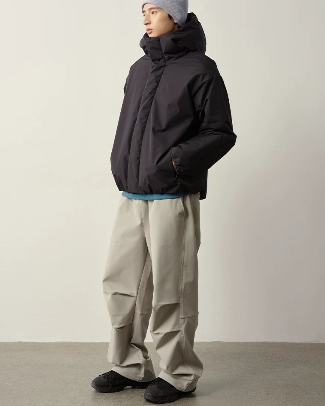 Padded Hooded Jacket　JK263