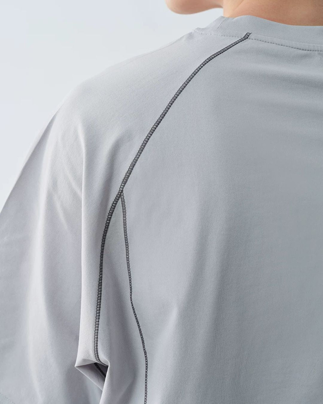 Curved Line Sporty T-Shirt　ST190