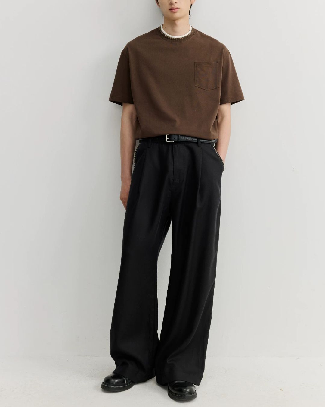 Contrast Stitch Cool T-Shirt　ST223