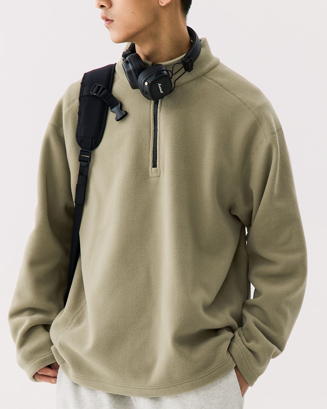 Fleece Half-zip Sweat SW095 – prips