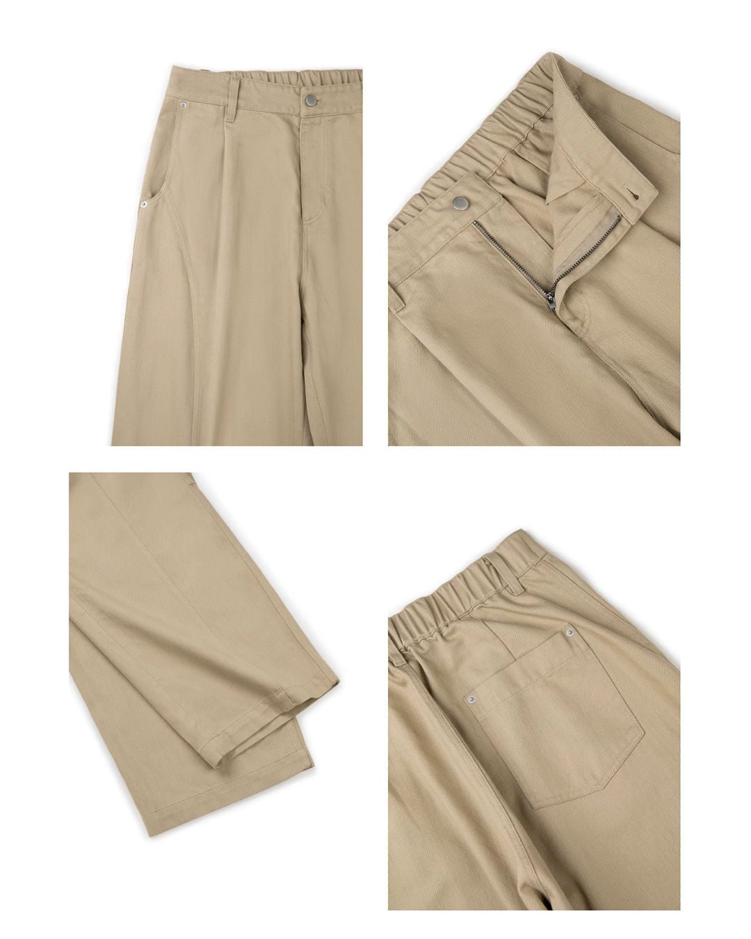 Lyocell-blend Curved Pants　WP113