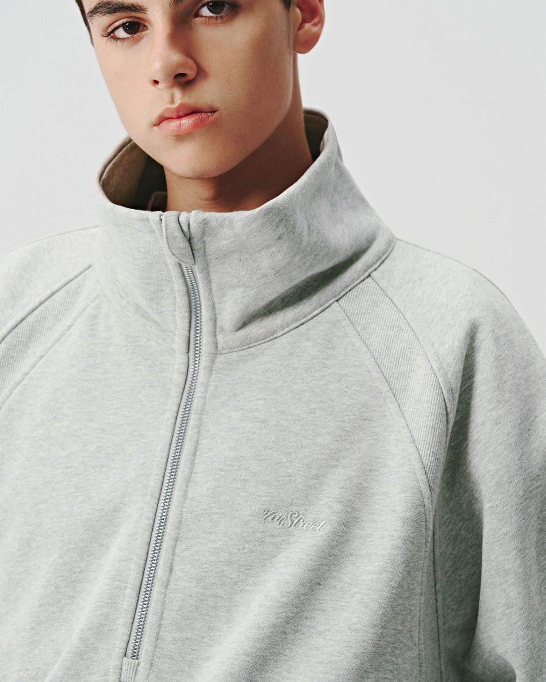 Half Zip Neck Sweat　SW069