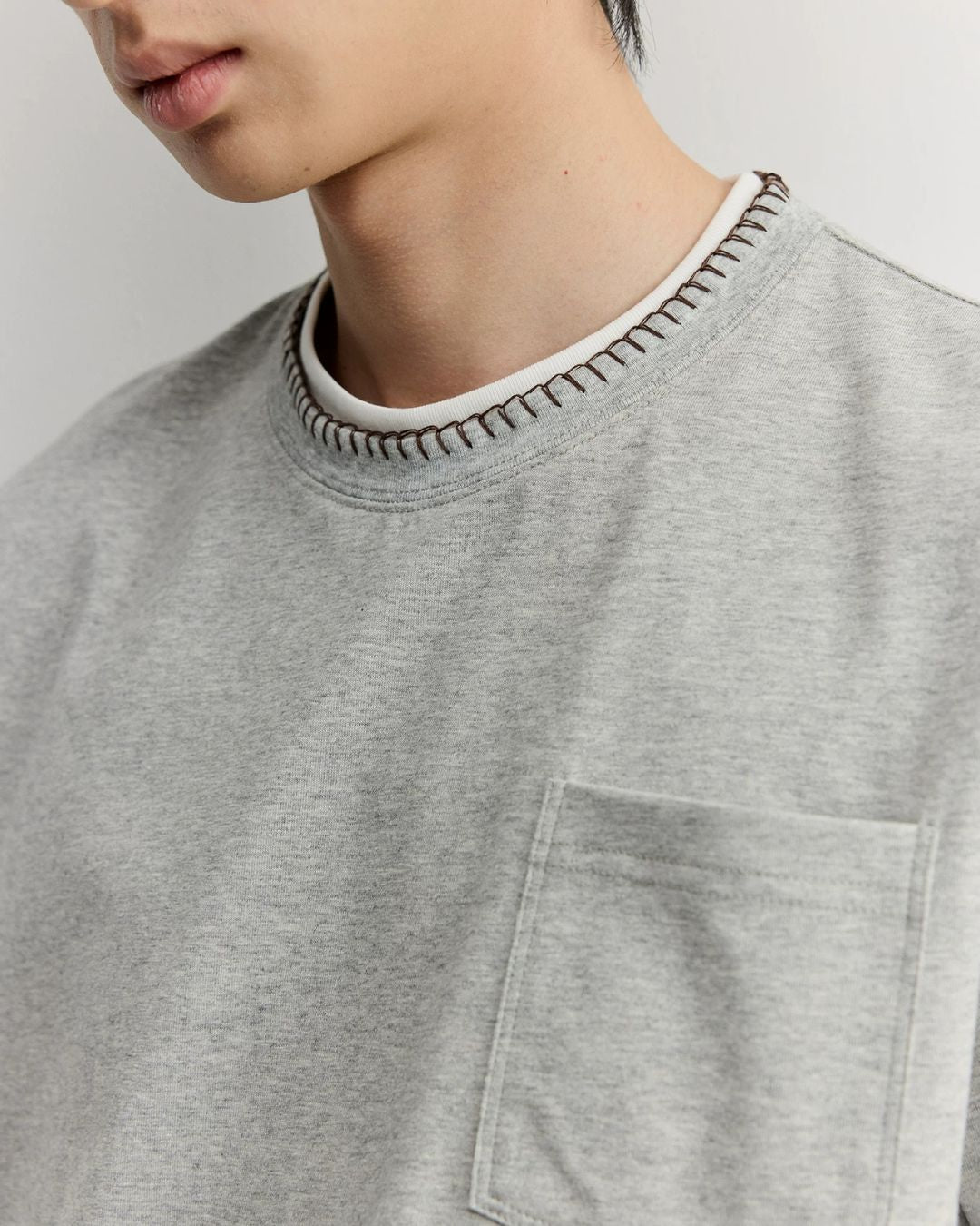 Contrast Stitch Cool T-Shirt　ST223
