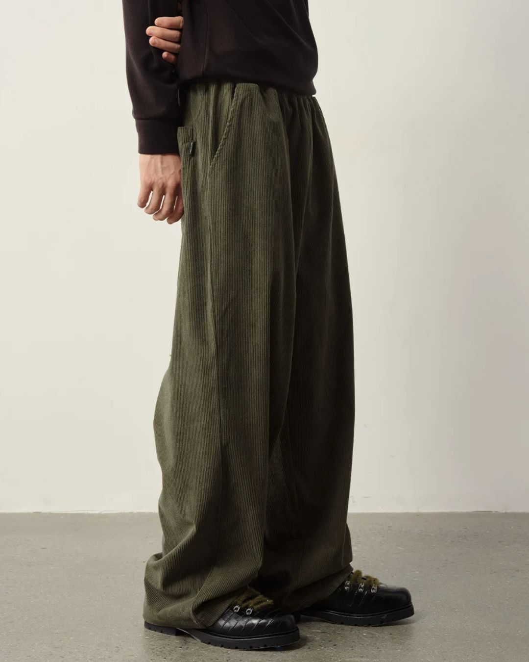 Corduroy Wide Pants　WP125