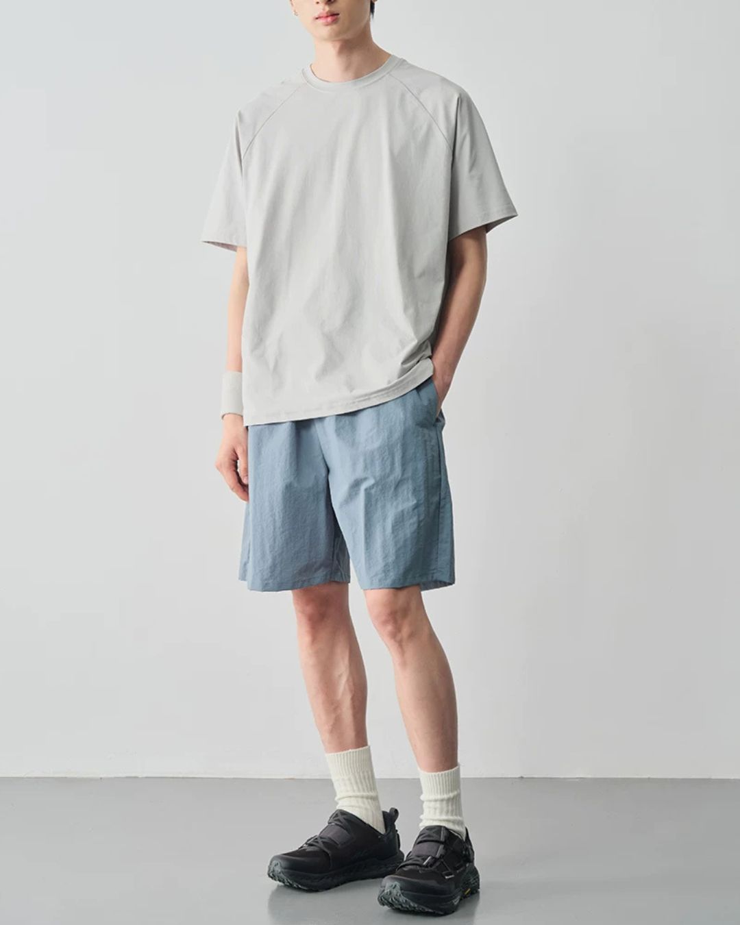 Reflective Raglan T-shirt　ST203