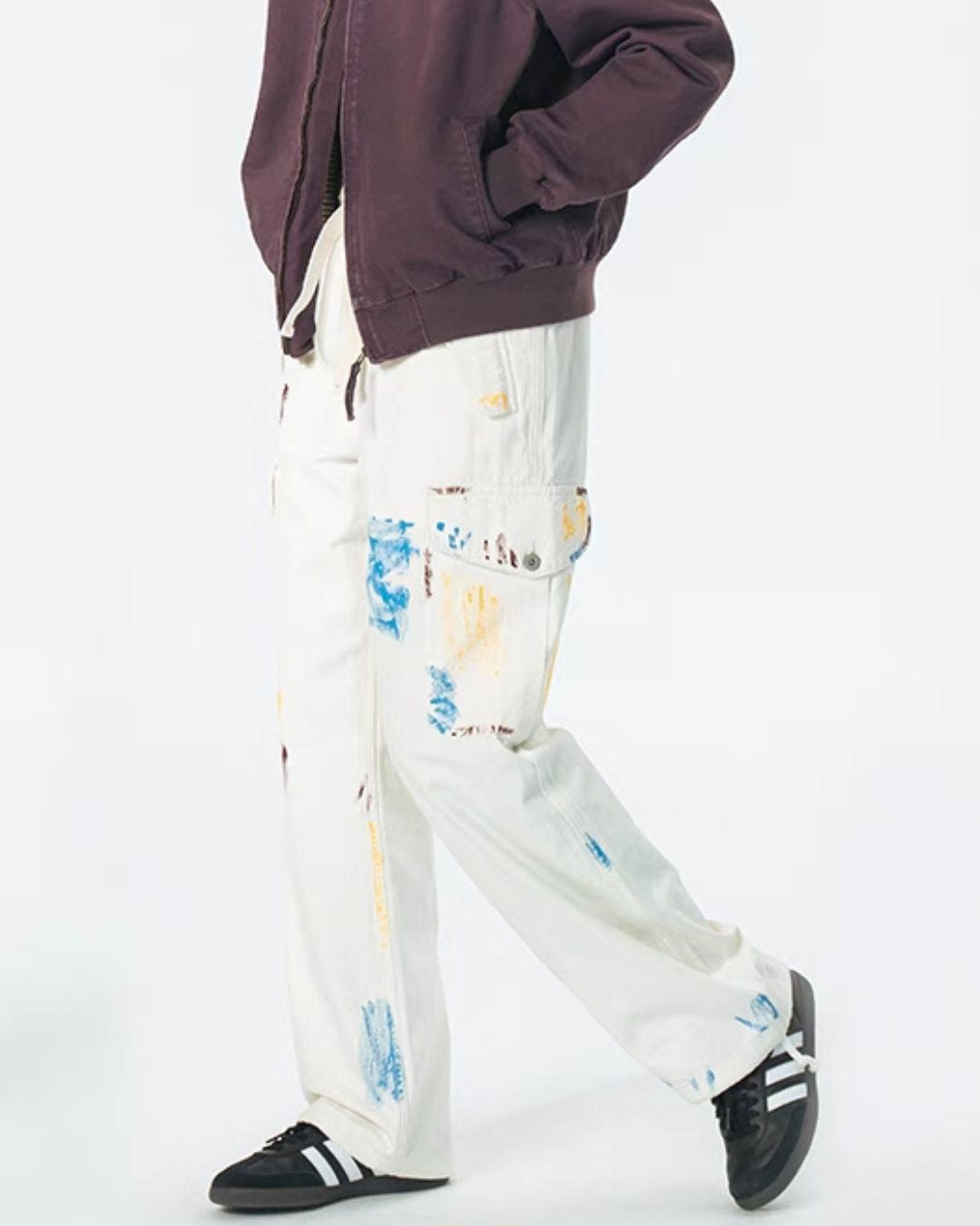 Painted Cargo Pants　WP066