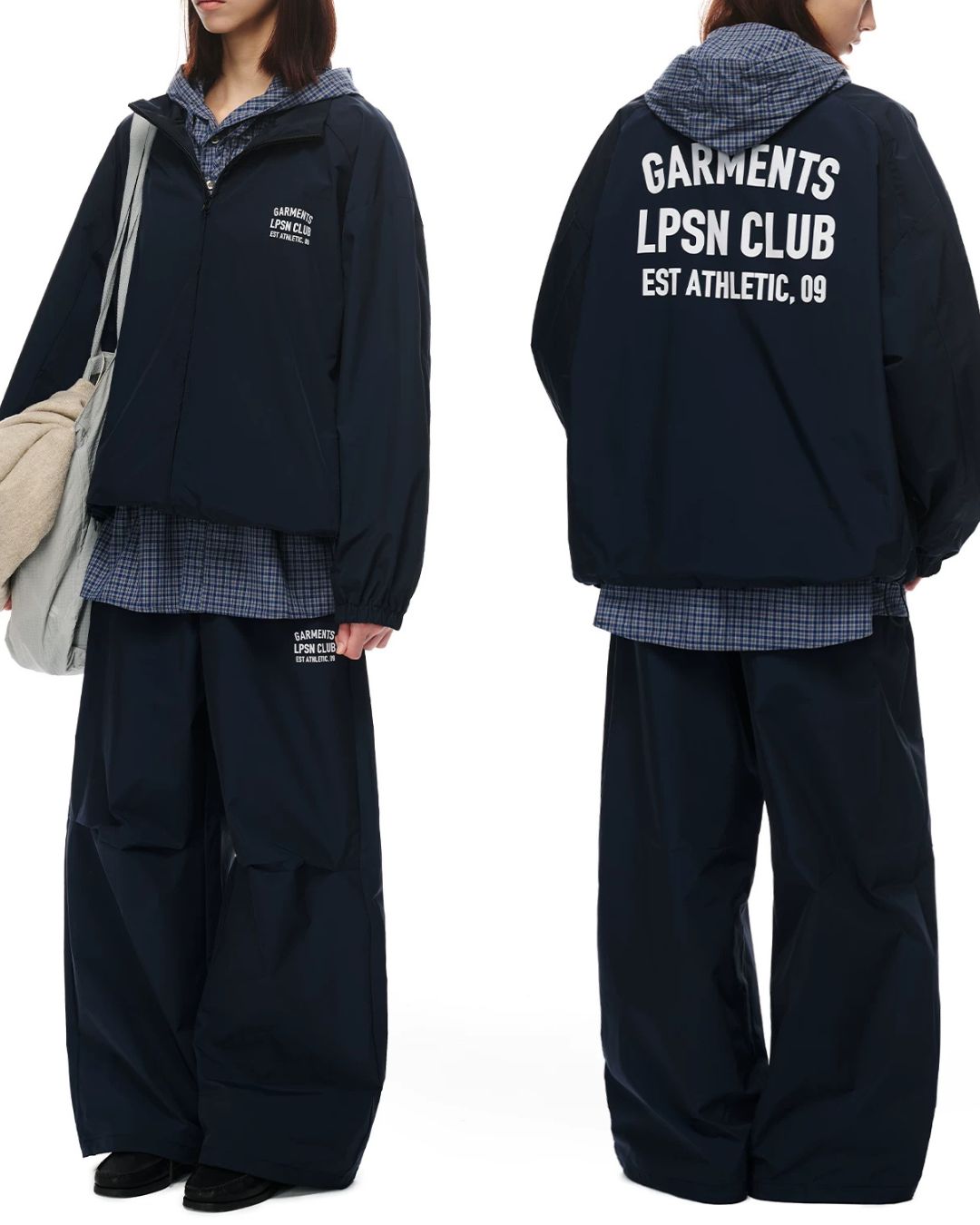 Panel Wide Track Pants　WP129
