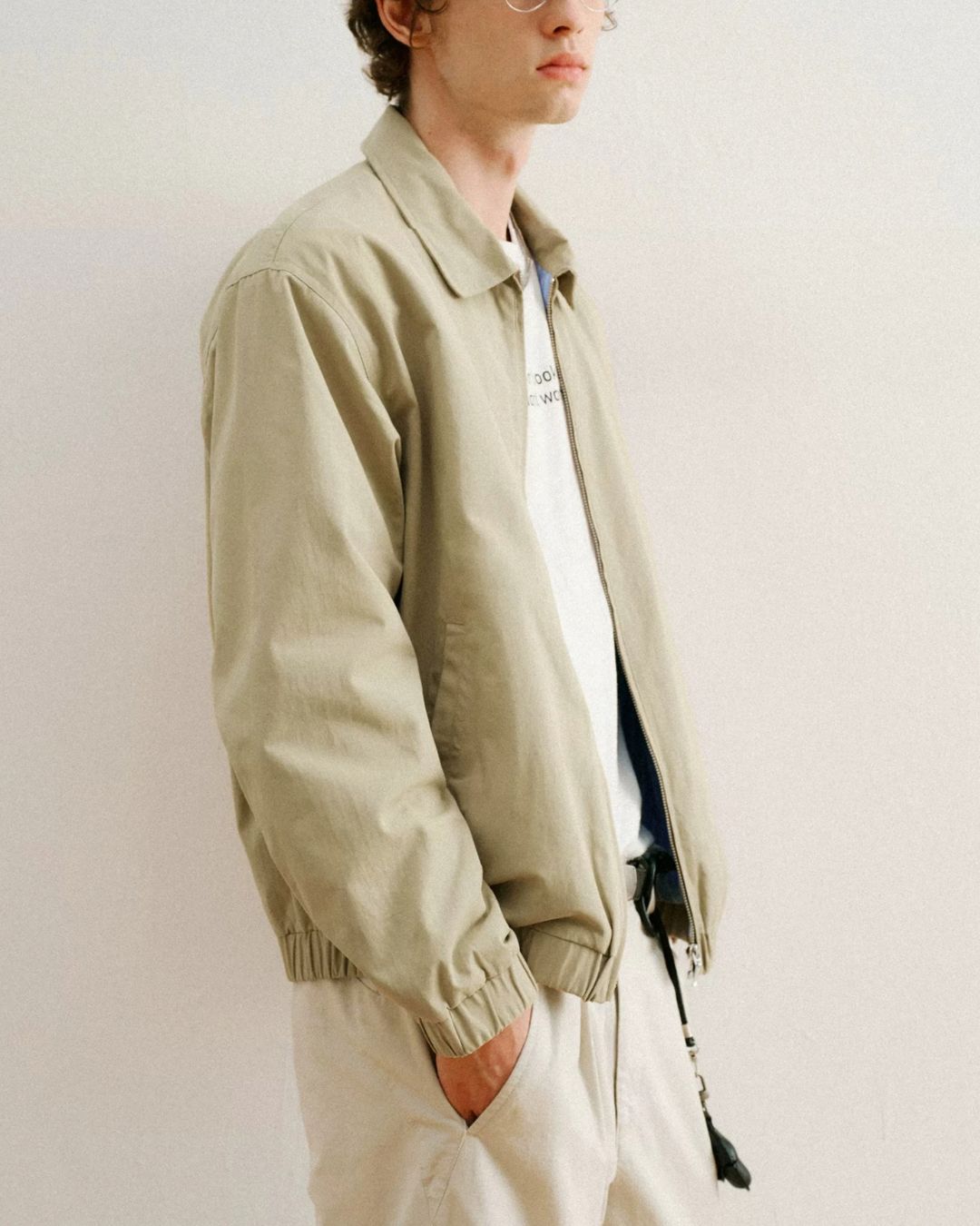 Washed Harrington Jacket　JK262