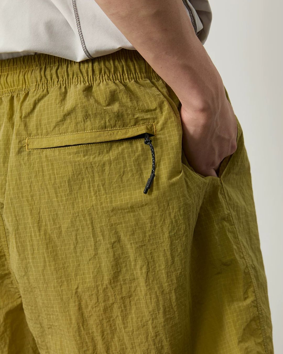 Metallic Texture Waterproof  Shorts　SP071