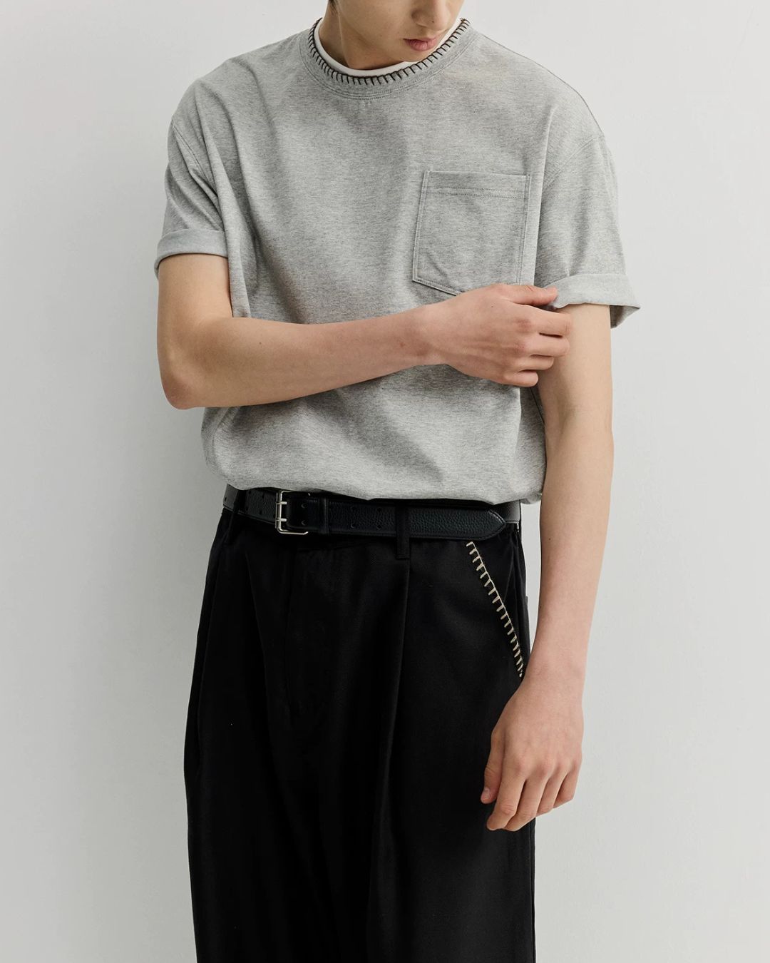 Contrast Stitch Cool T-Shirt　ST223