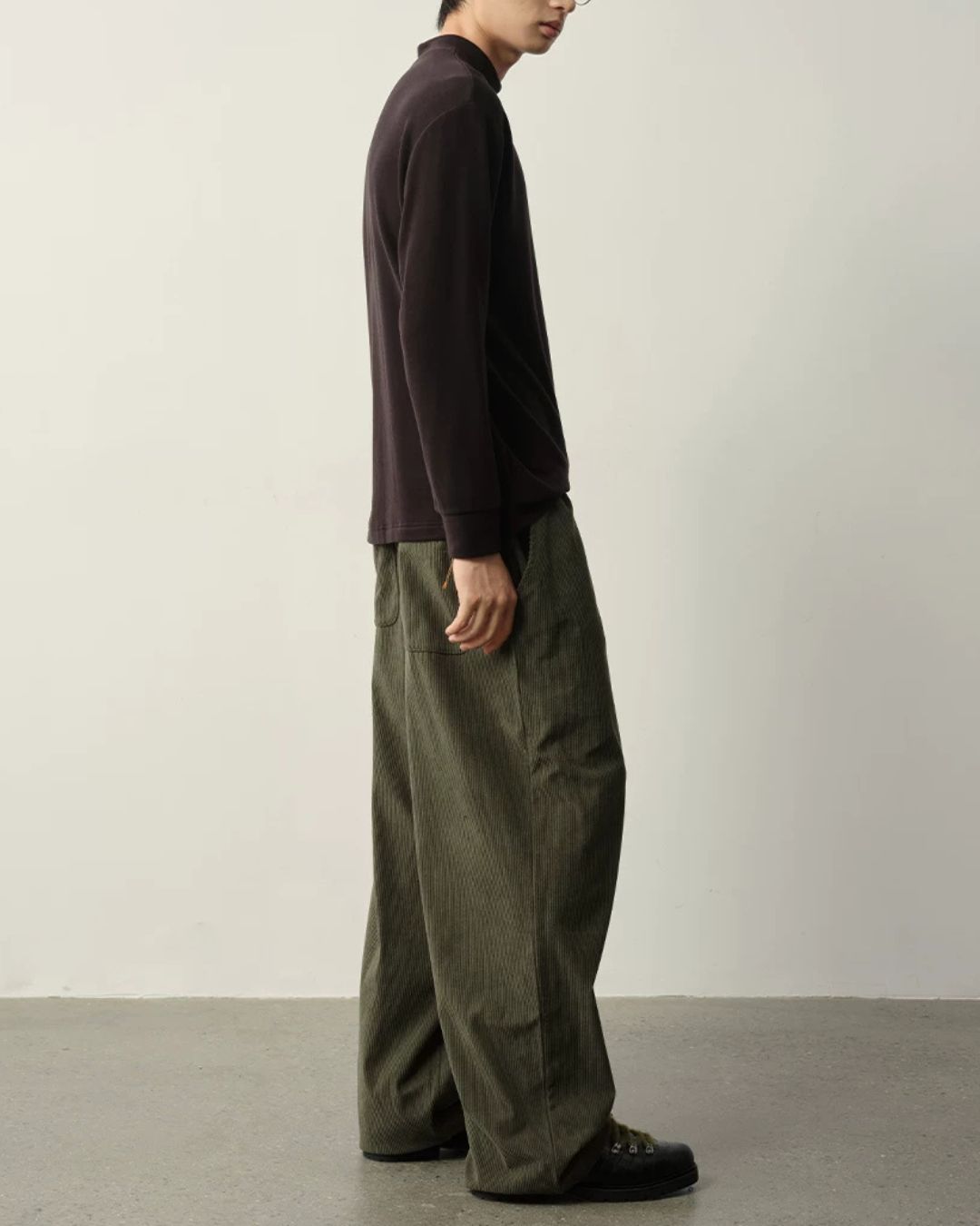 Corduroy Wide Pants　WP125
