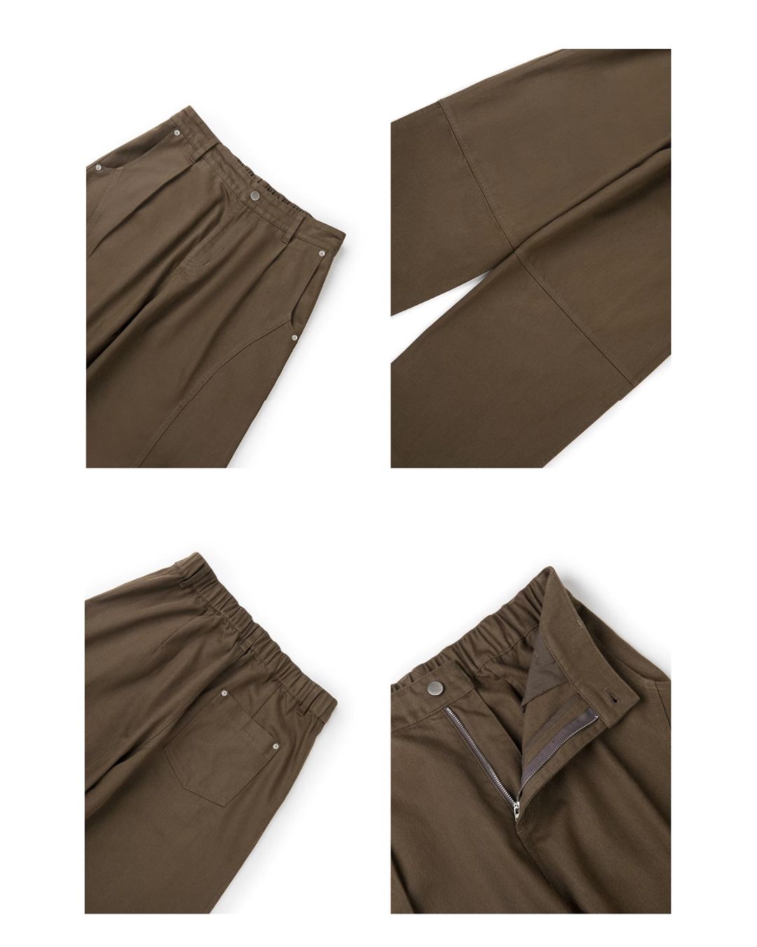 Lyocell-blend Curved Pants　WP113