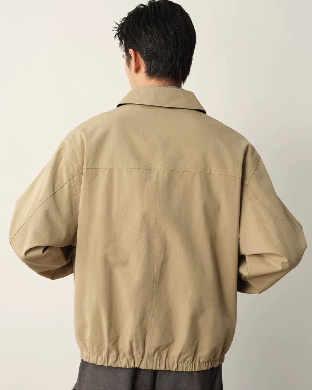 Reversible Check Zip Jacket　JK259
