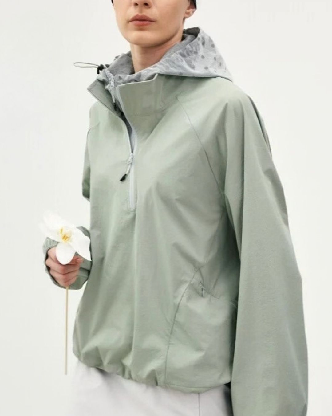 Layered Anorak Nylon Jacket　JK258