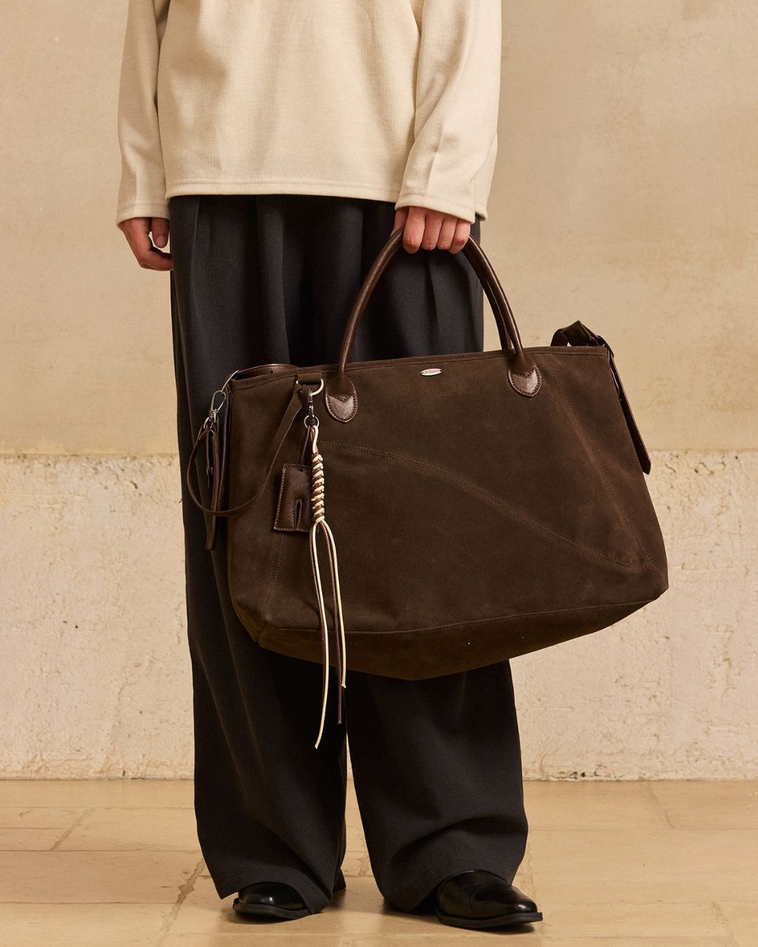 Multi-way Suede Tote Bag　BG017