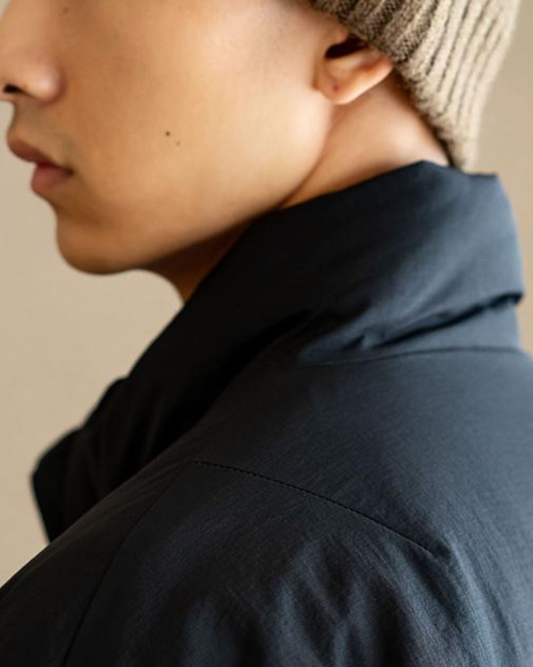 Scarf ＆ Stand-collar Padded Jacket　JK240