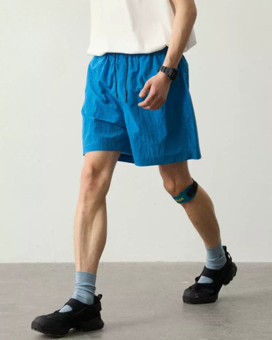 Metallic Texture Waterproof  Shorts　SP071