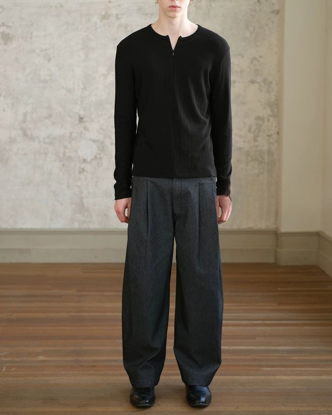 Relaxed Tuck Wide Pants　WP121