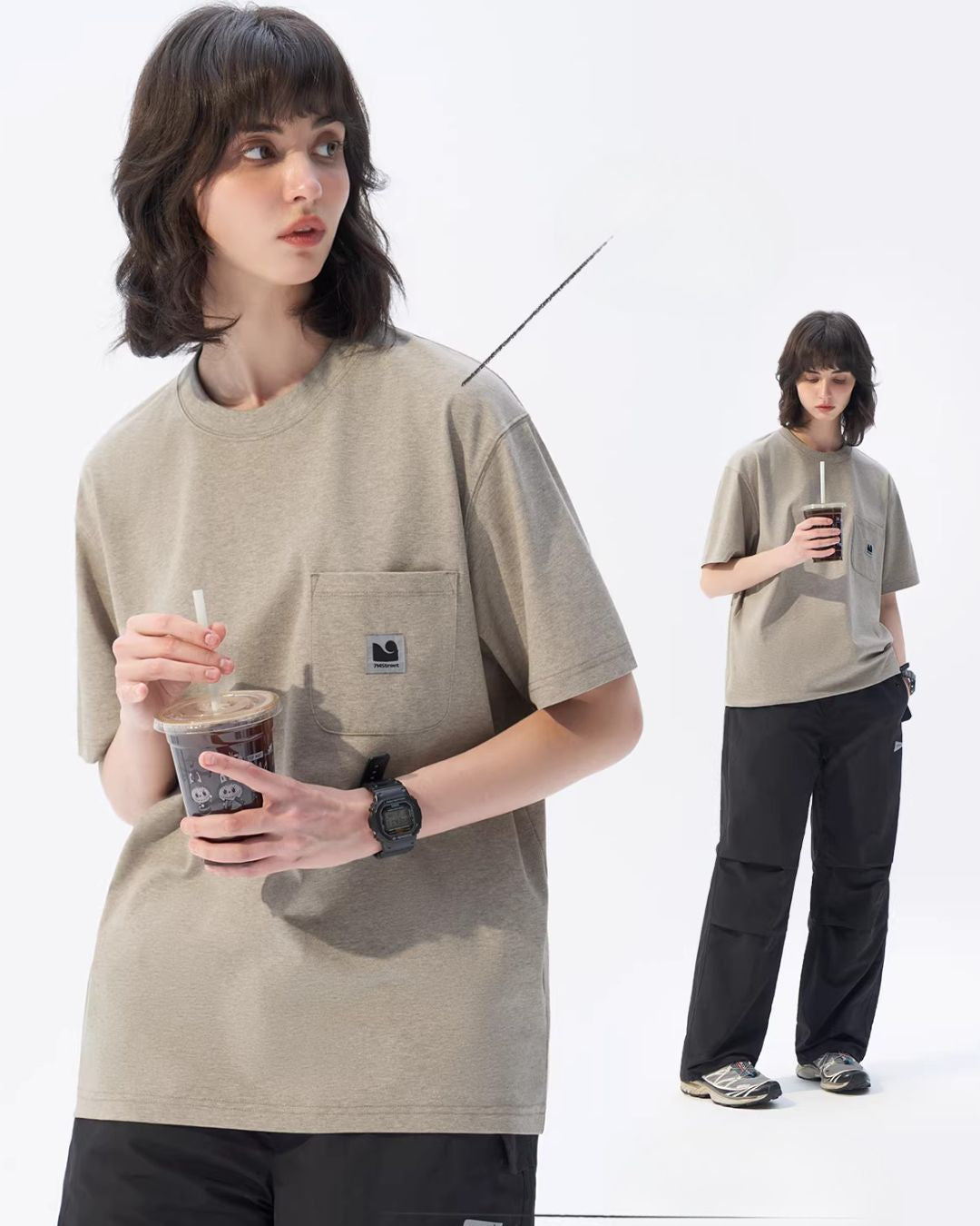 Basic Pocket Cool T-Shirt　ST171