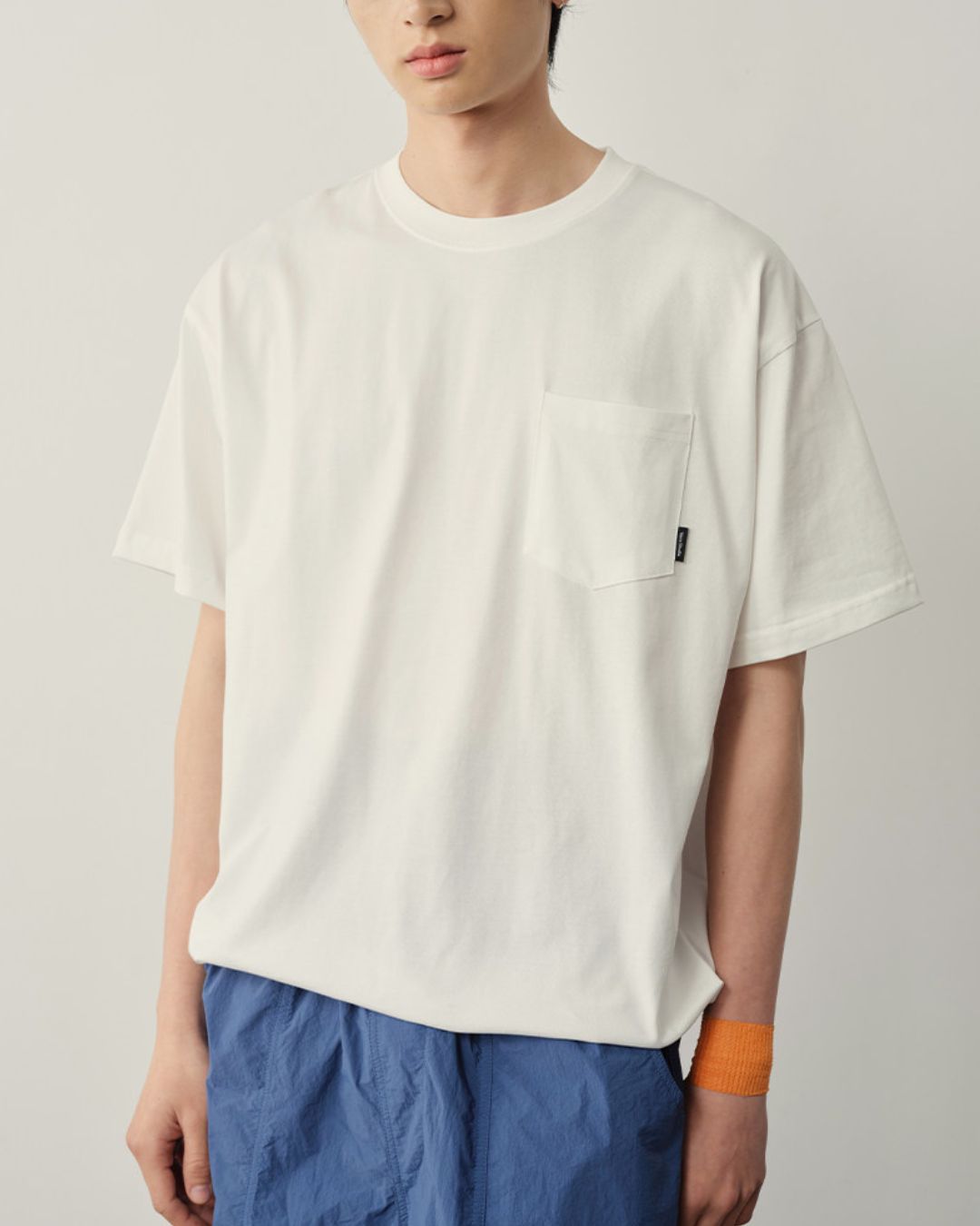 Pocket Drawstring Cool T-shirt　ST183