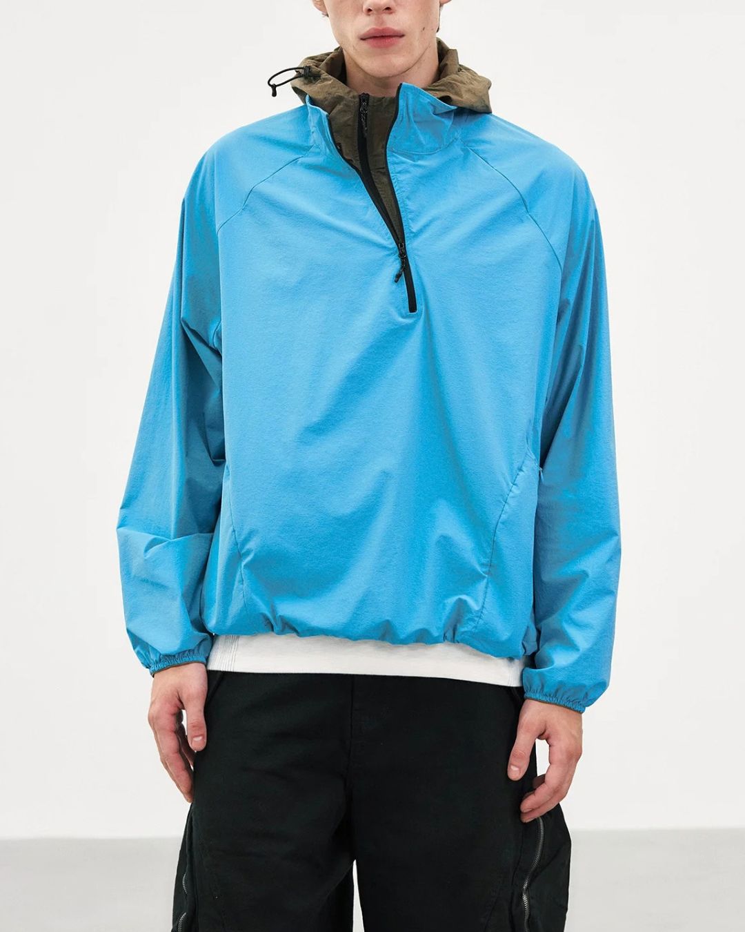 Layered Anorak Nylon Jacket　JK258