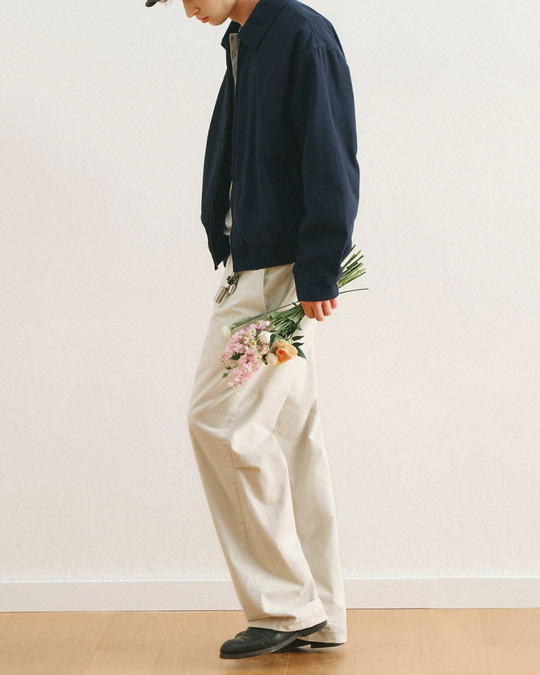 Arc Tuck Wide Pants　WP120