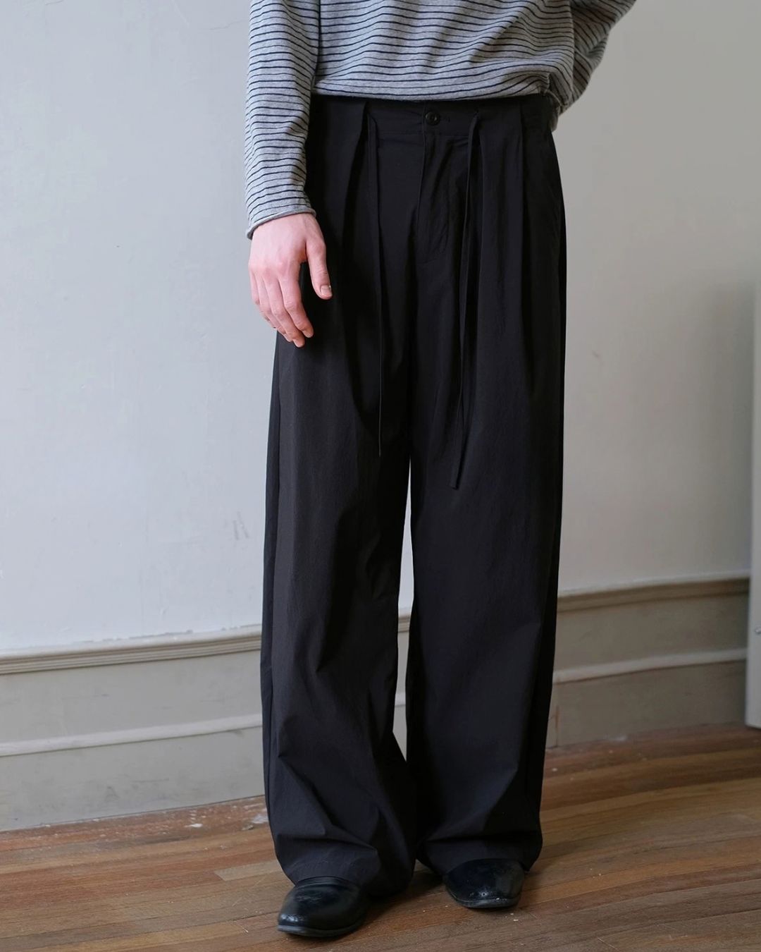 Casual Tuck Wide Pants　WP122