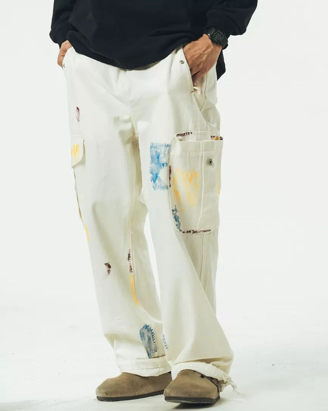 Painted Cargo Pants　WP066