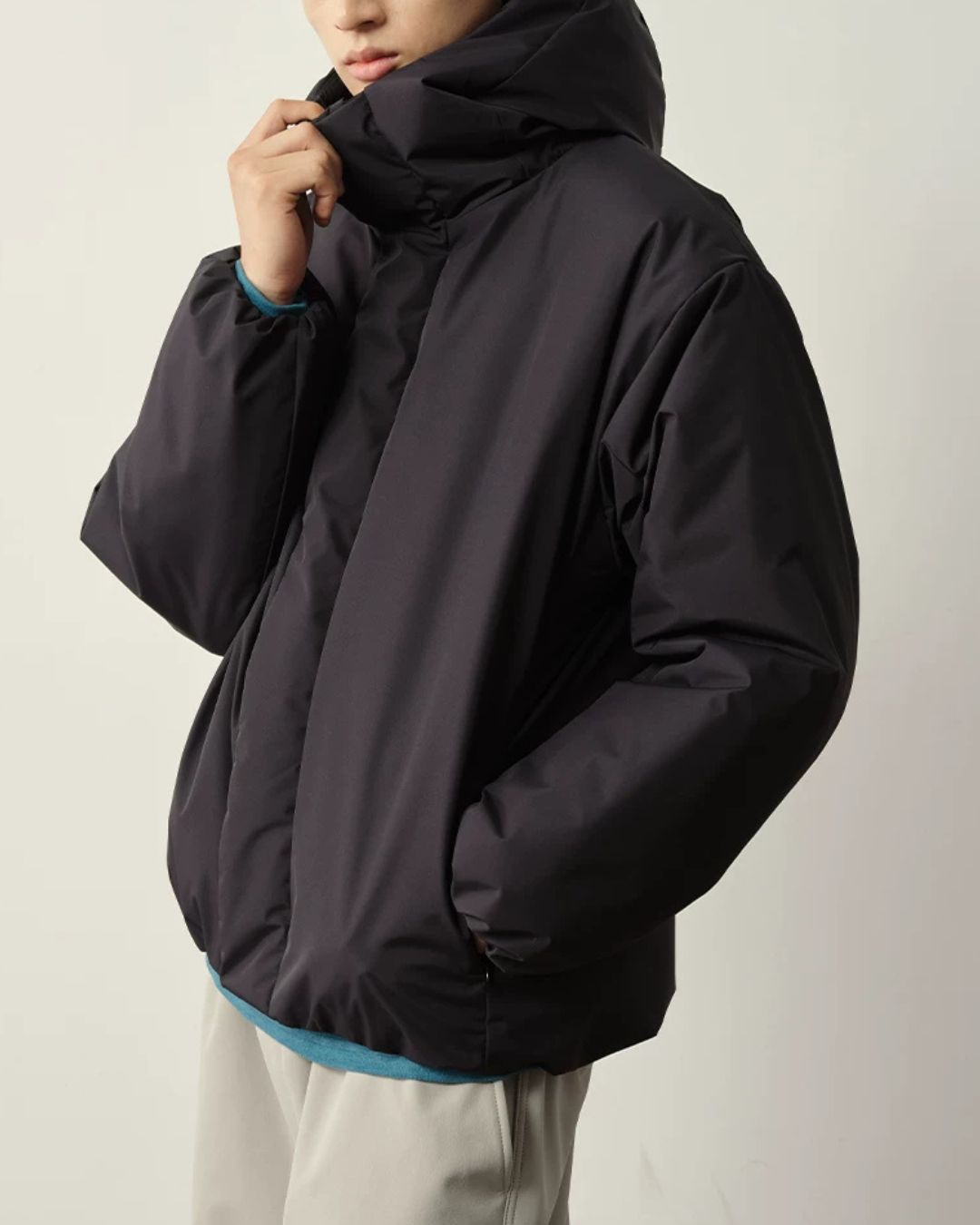 Padded Hooded Jacket　JK263