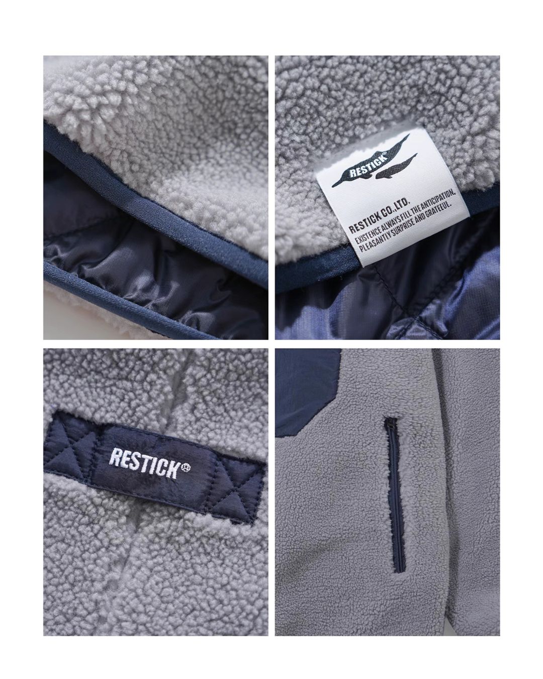 Warmth Peak Fleece Jacket　JK216