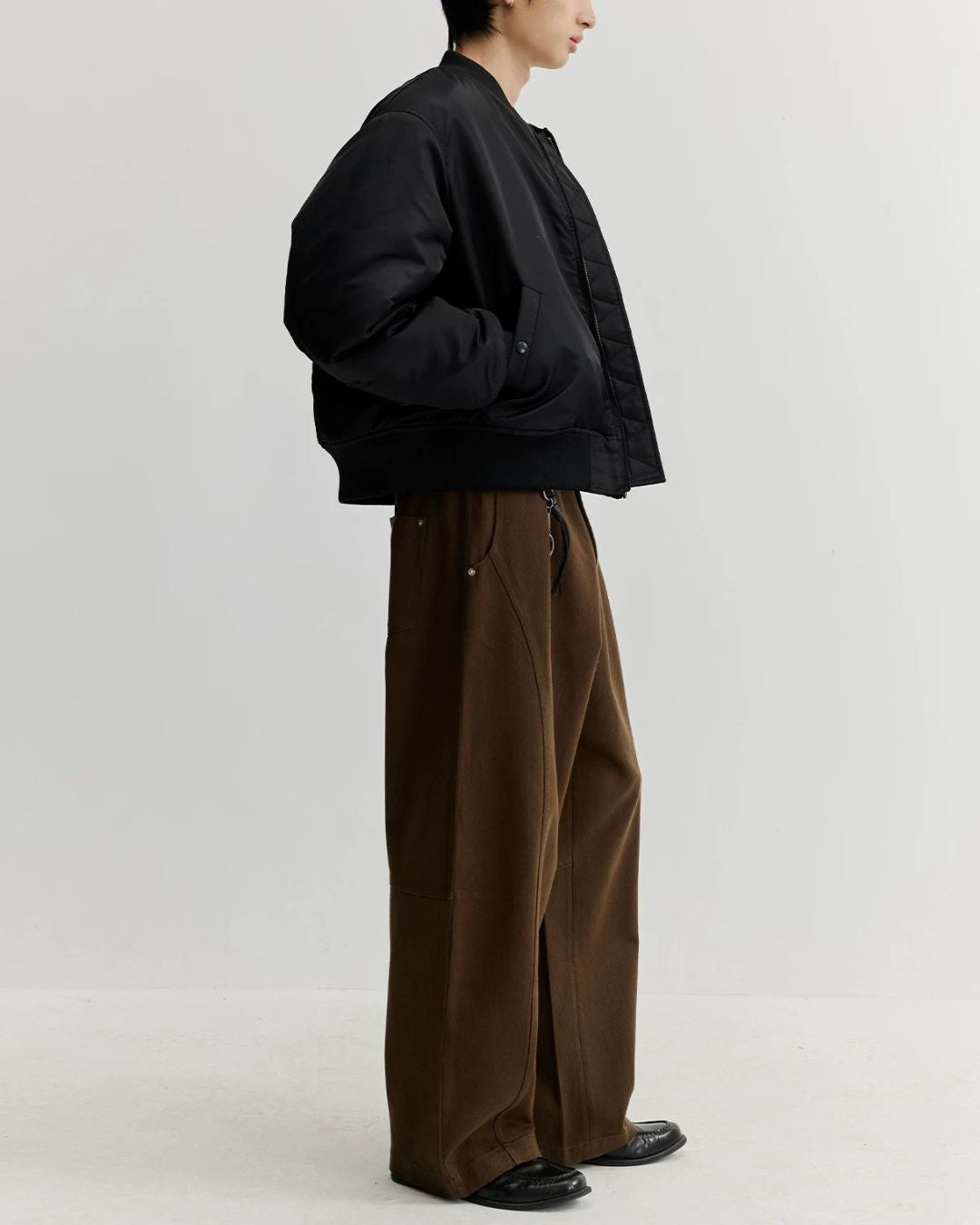 Lyocell-blend Curved Pants　WP113