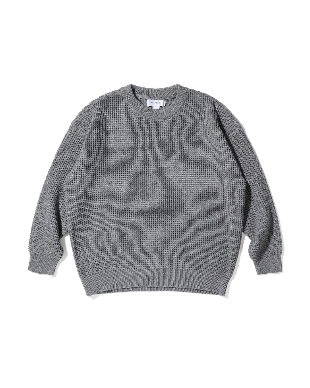 Waffle Crewneck Knit　KN057