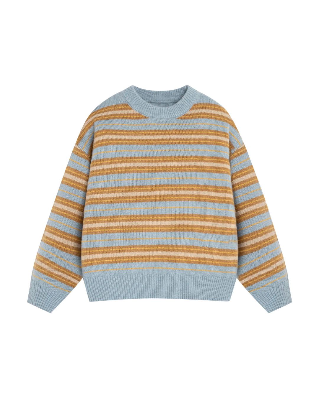Retro Stripe Crewneck Knit　KN060