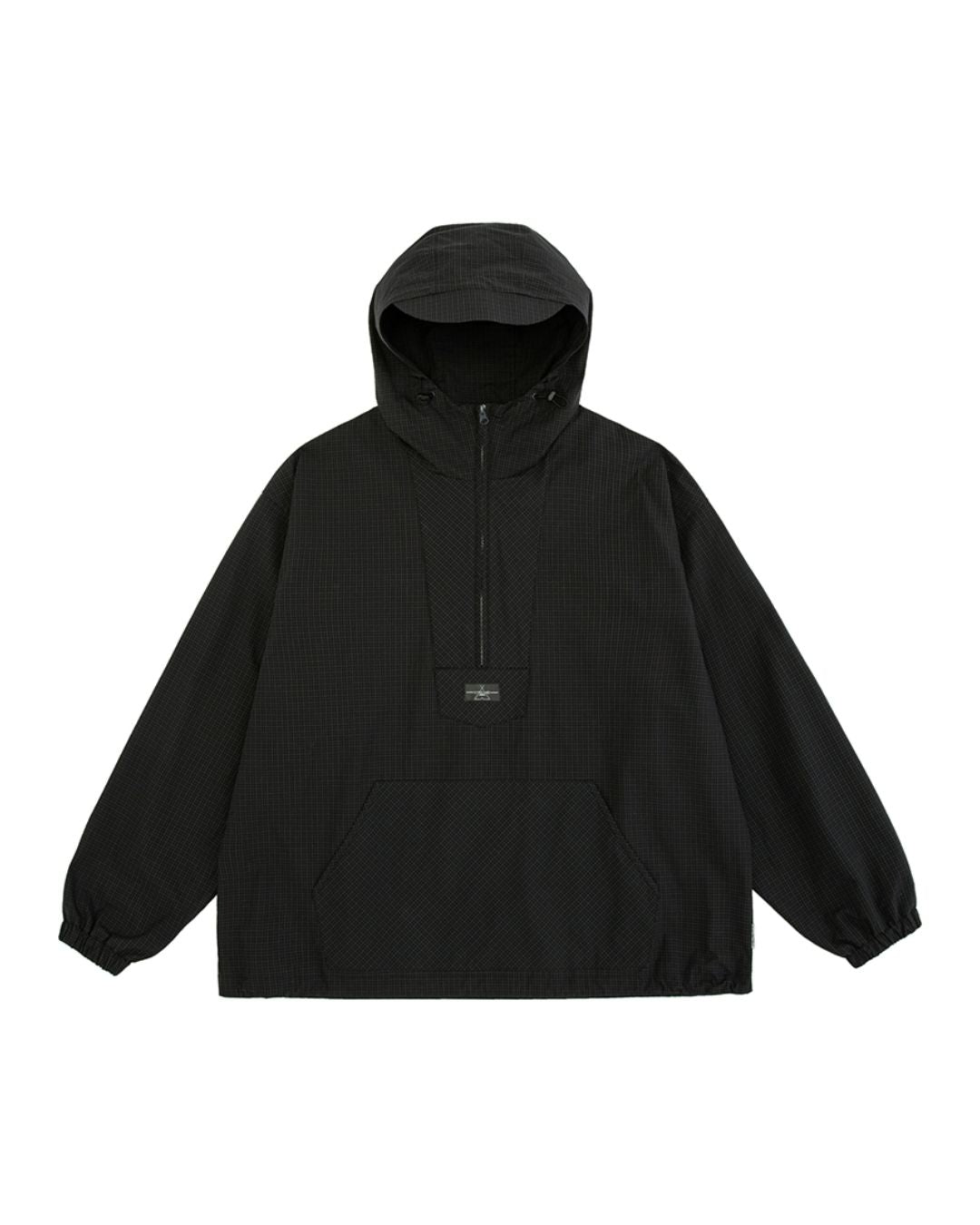 Half-Zip Check Hooded Jacket　JK237