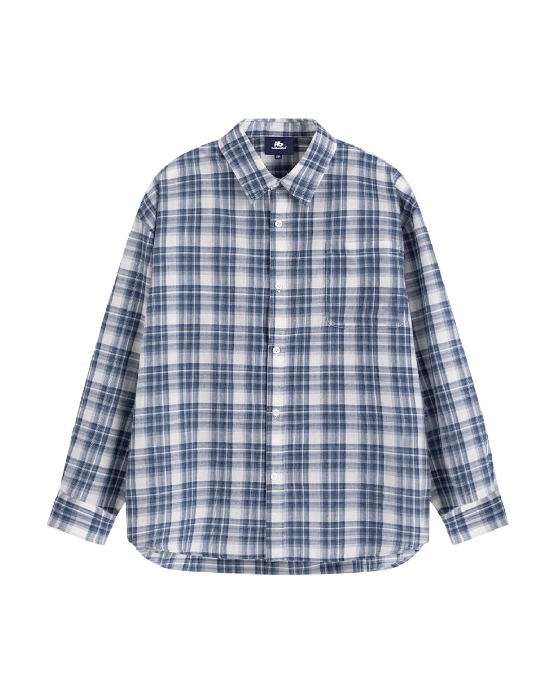 Basic Casual Check Shirt　LS100