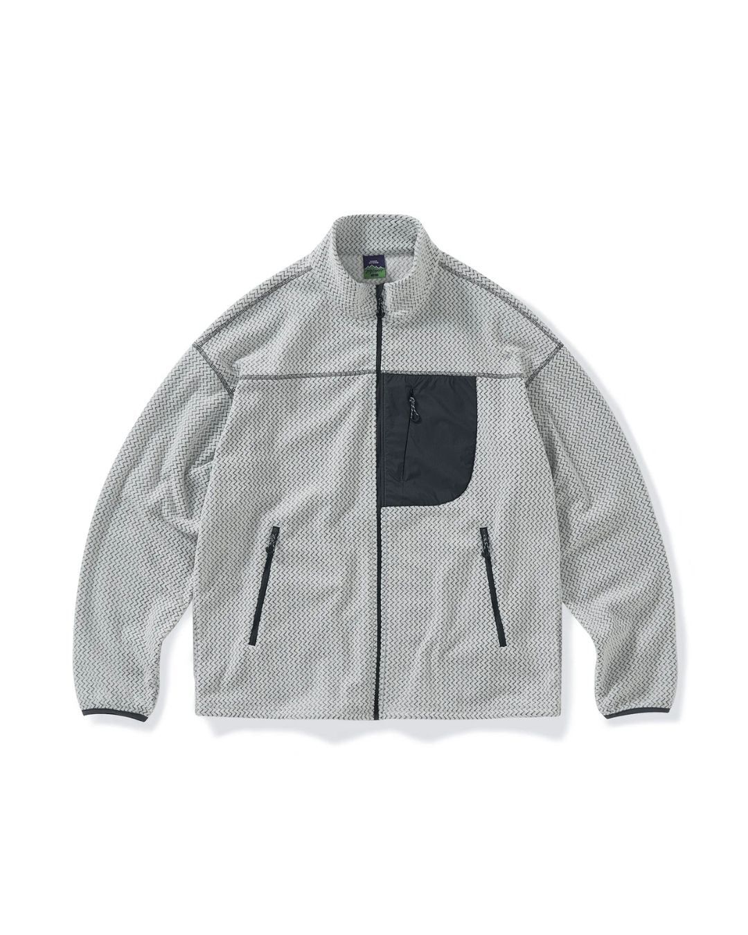 Wave Textured Fleece Jacket　JK266