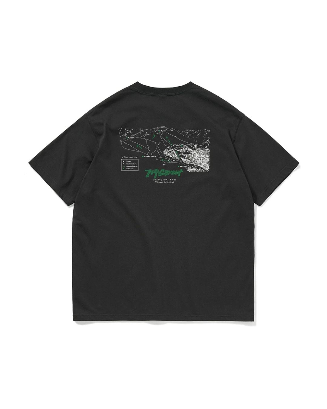 Map-Graphic  T-Shirt　ST220