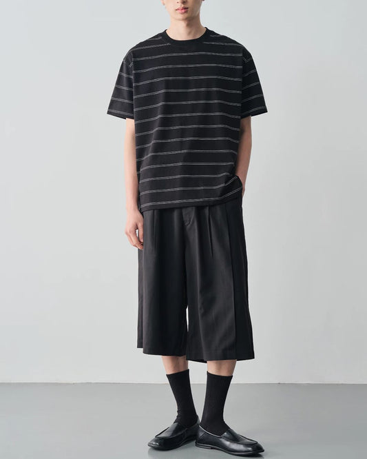 Pleated Cropped Pants　SP073