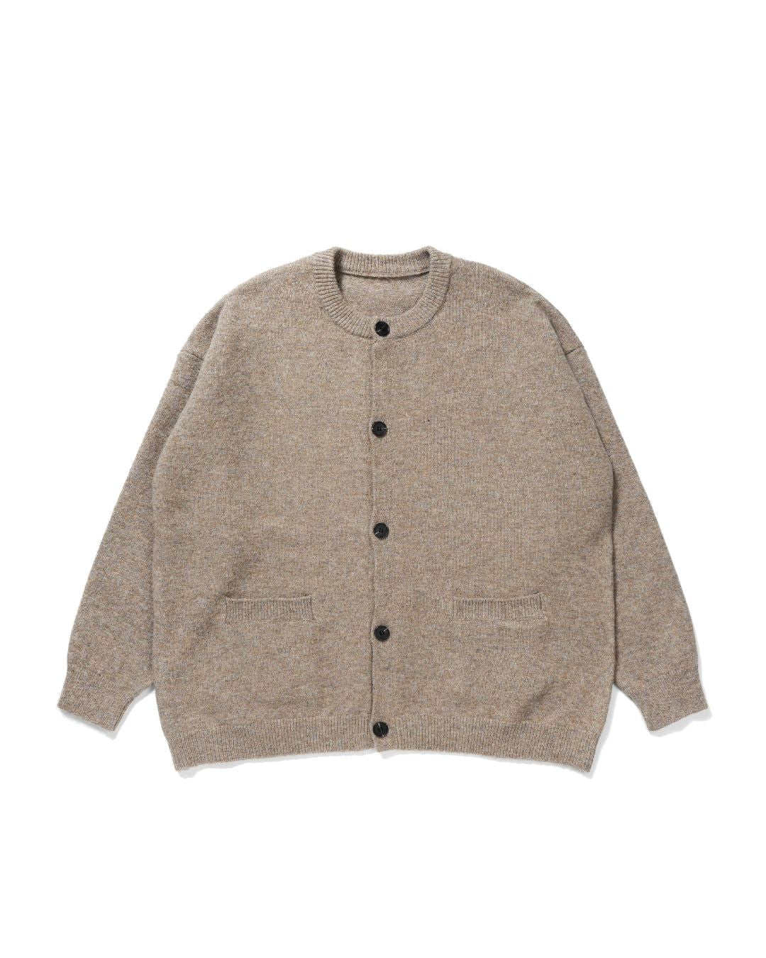 Brushed Crewneck Cardigan　KN059