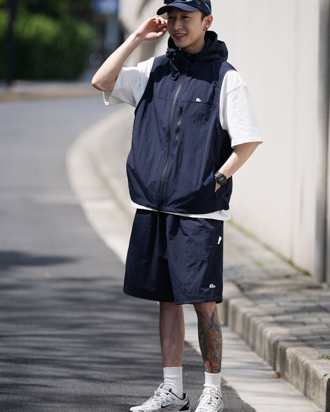 Casual Hooded Vest　VT016