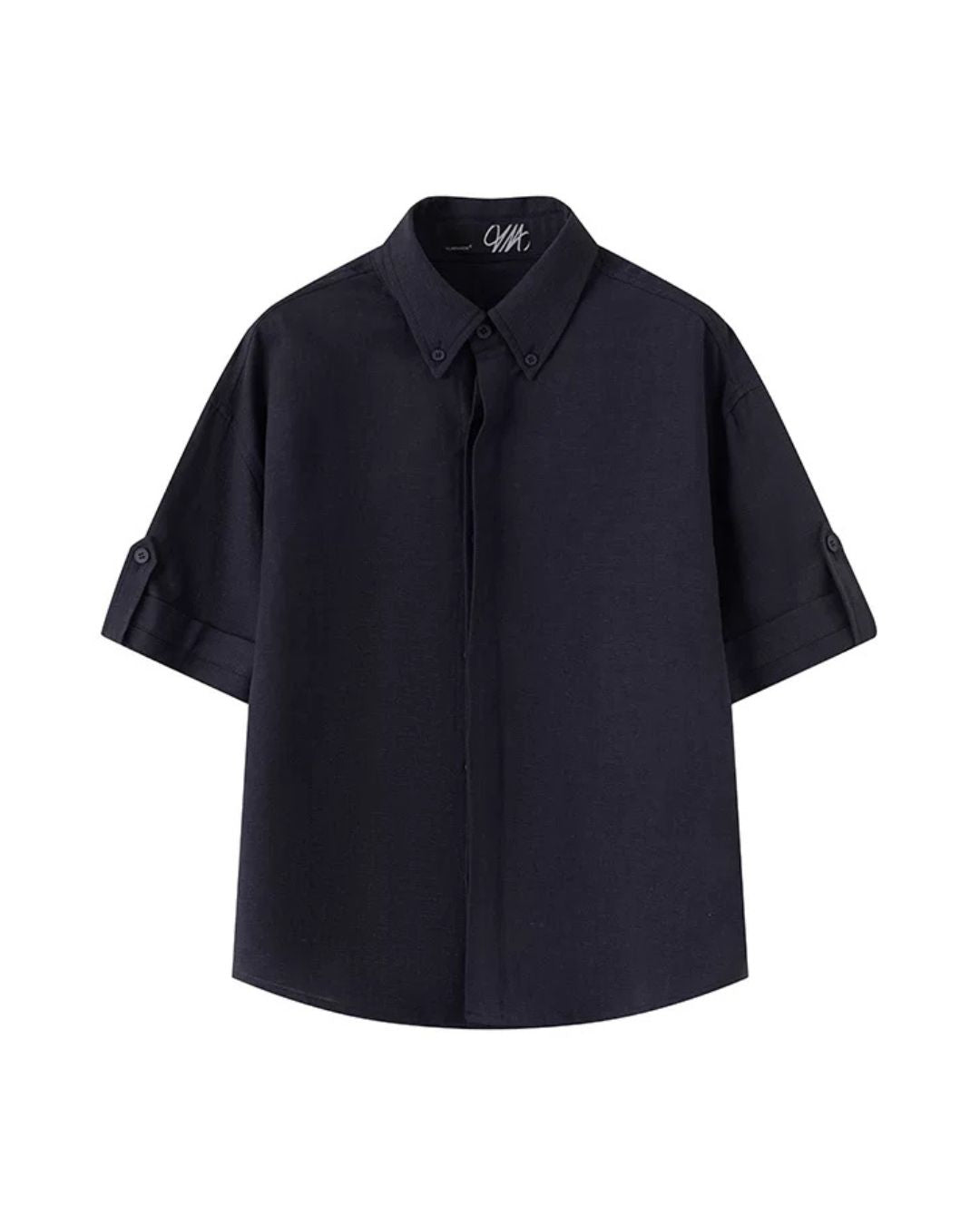 Roll-Tab Linen Shirt 　SS093