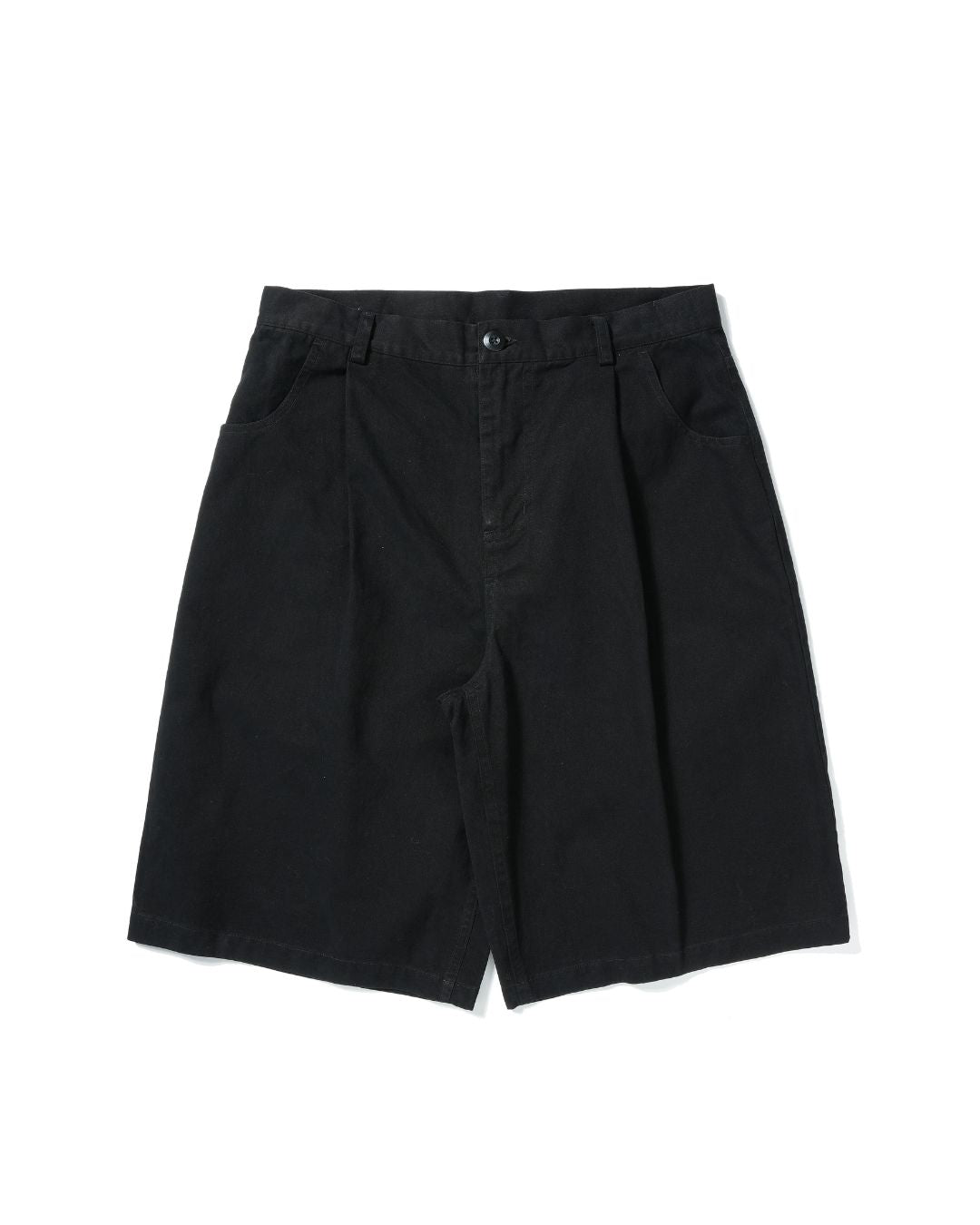 Pleated Cotton Shorts　SP070