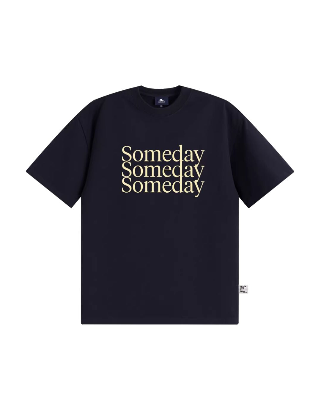 3-tier Logo Loose T-shirt　ST180