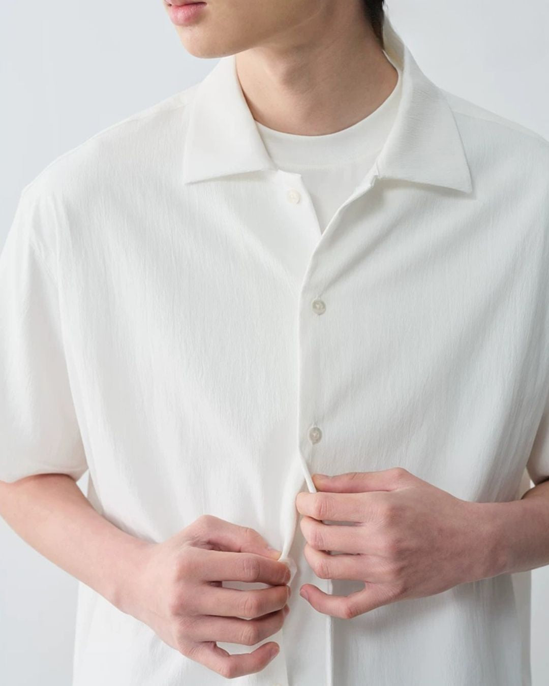 Draped Clean Fit Shirt　SS088