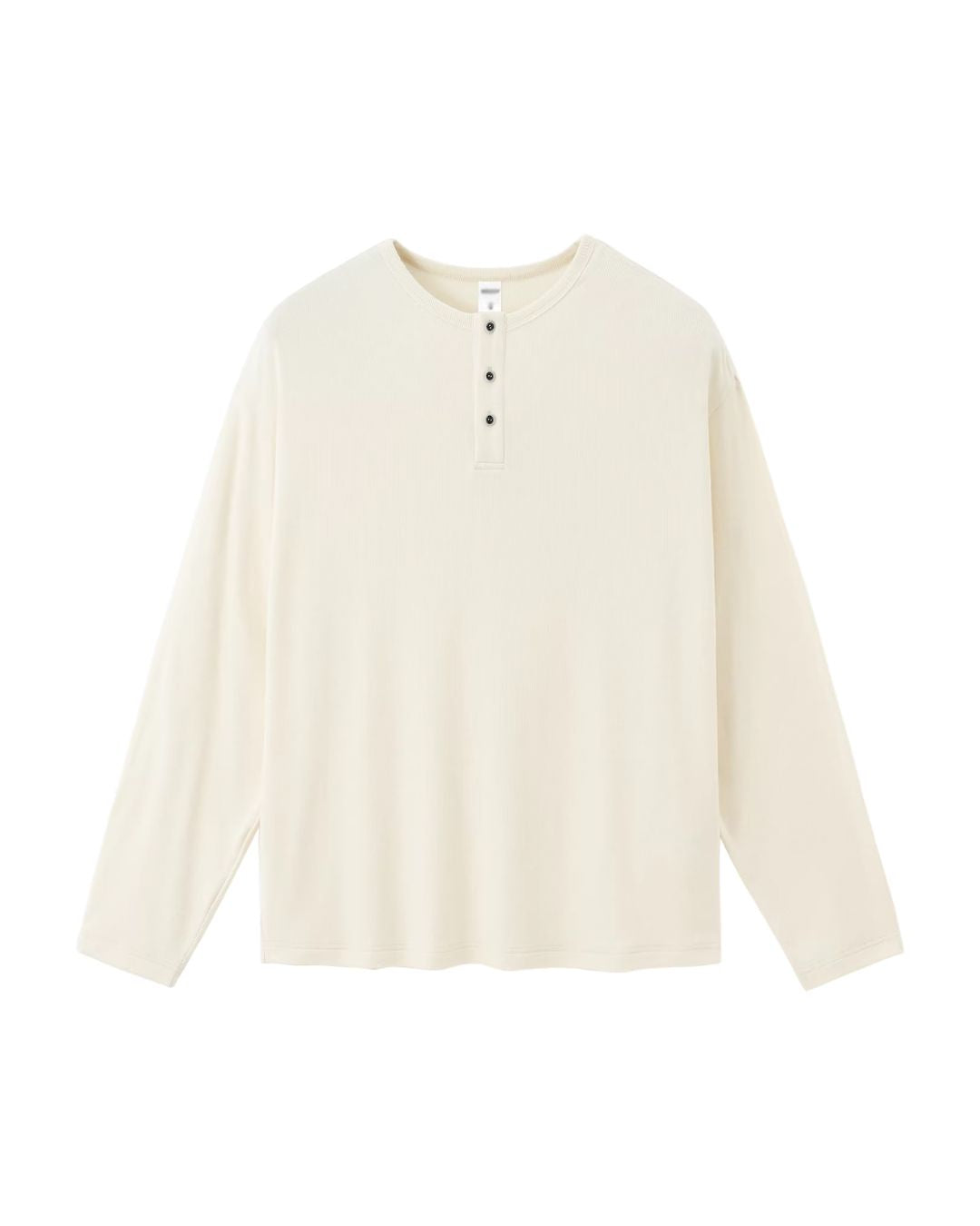 Basic Henley Neck T-Shirt　LT084