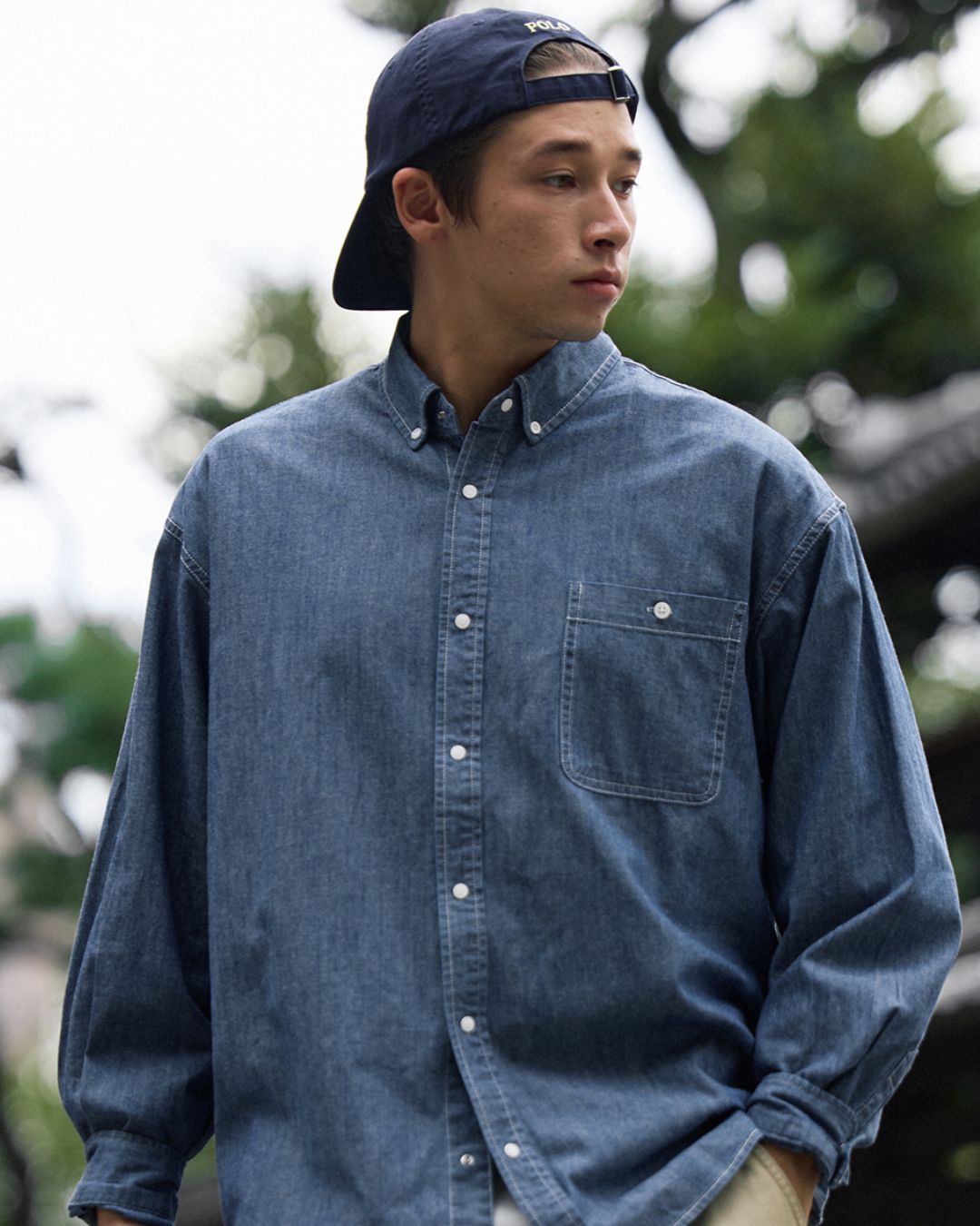 Classic Denim Shirt　LS085